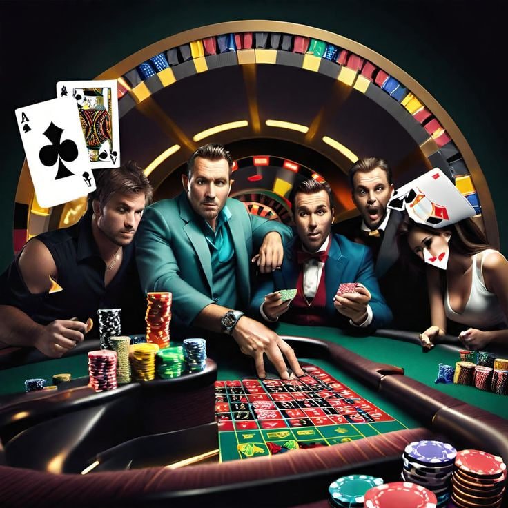 Bandar Poker live table interface on dara88 slot showing community cards and dealer position